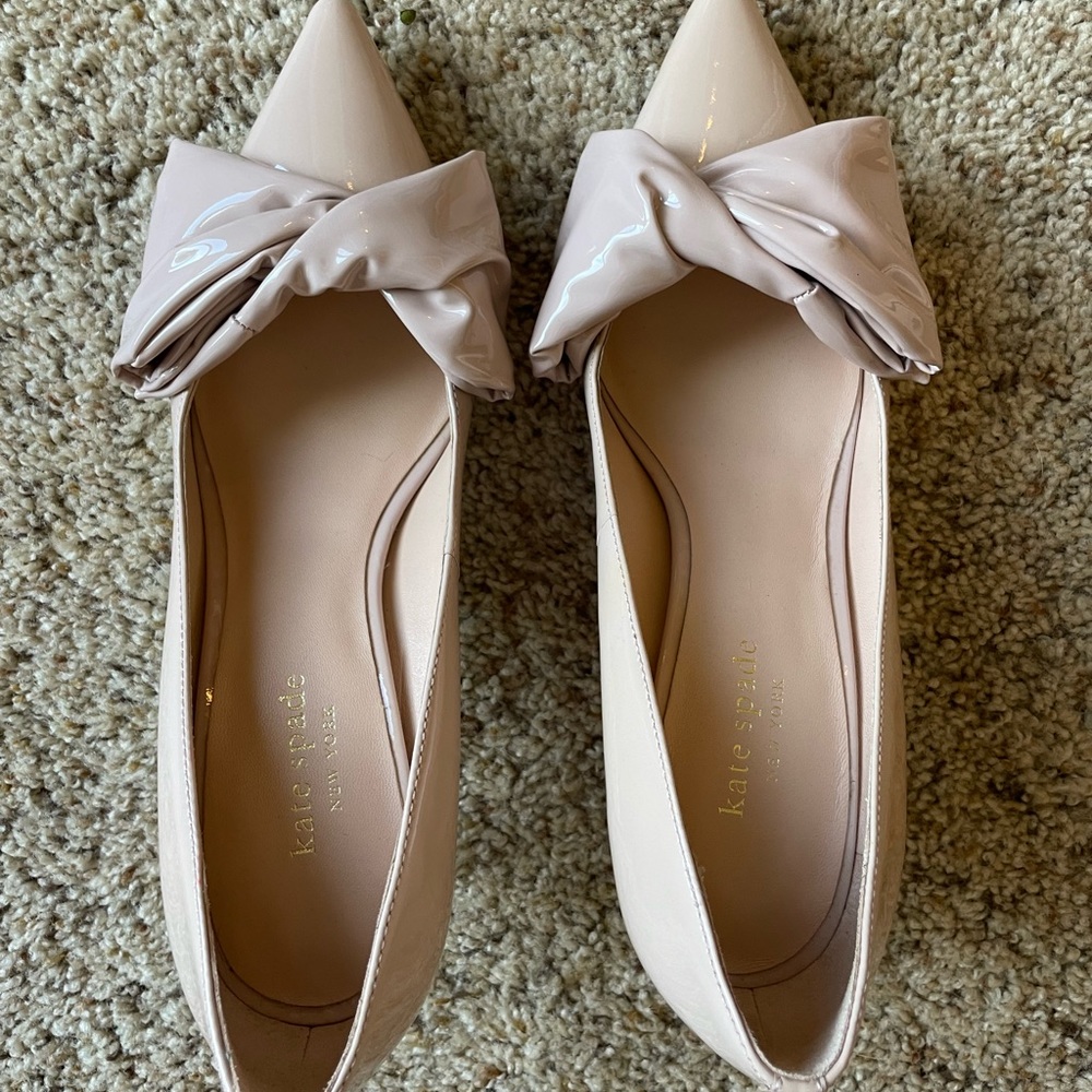 Kate Spade patent leather pumps